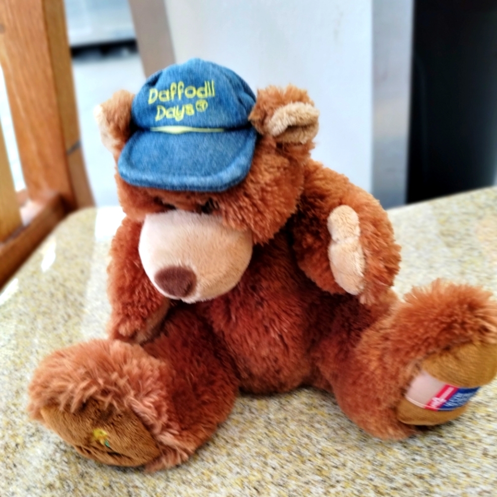 βBoyds Special Edition American Cancer Society Daffodil Days Teddy Bear Plush - Picture 3 of 14